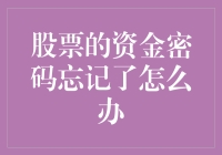 股票账户被锁：资金密码忘记怎么办？——自救指南