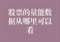 股票量能数据去哪儿瞧？炒股新手的寻宝指南