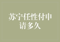 苏宁任性付申请多久？浅析审批流程与影响因素