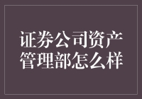 证券公司资产管理部的奇妙日常：在数字海洋里冲浪