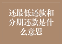 最低还款与分期还款：蚂蚁搬家与先吃肉后啃骨头的艺术