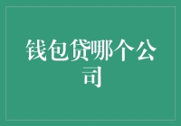 从个人信用到资金流动性：钱包贷哪家公司是你的最佳选择？