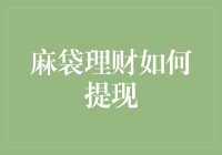 麻袋理财提现操作解析：构建稳健的个人财务管理体系