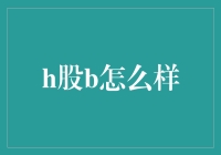 H股B：市场中的投资新宠，开启财富新篇章